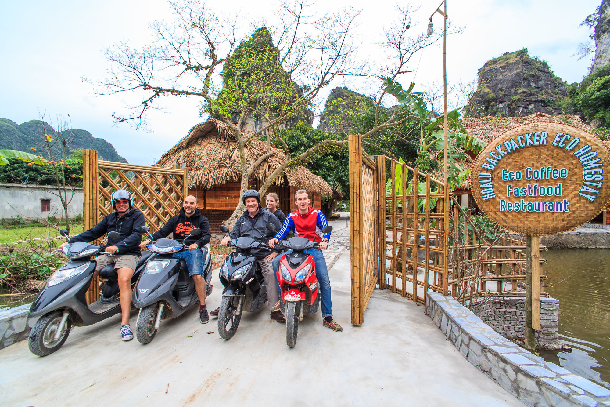 Hoalu Backpacker Homestay Ninh Binh Esterno foto